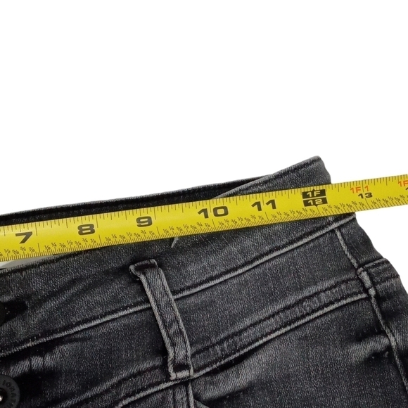 Jonathan Simkhai Vintage Noir Button Fly Skinny Leg Jean Size 27 - Picture 5 of 9